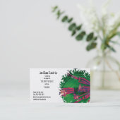 Sjabloon voor elektrische visitekaartjes (Staand voorkant)