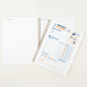 Sjabloon voor esthetische projectplanner planner (Display)