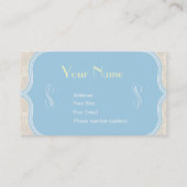 Sjabloon voor externe visitekaartjes (Achterkant)