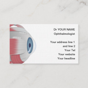 Sjabloon voor eye Doctor Business Card Visitekaartje