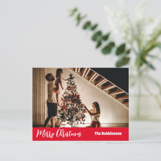 Sjabloon voor feestdag met feestdag voor feestelij briefkaart (Staand voorkant)