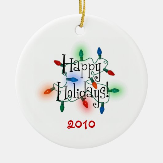 Sjabloon voor feestelijke fotoversiering keramisch ornament (Voorkant)