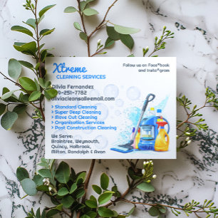 Sjabloon voor flyer voor huishoudelijke en commerc