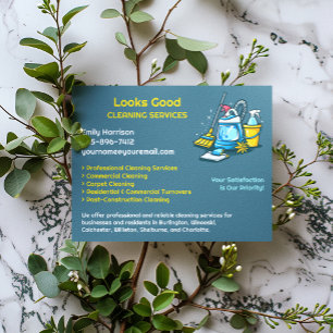 Sjabloon voor Flyer voor Professionele Schoonmaakd