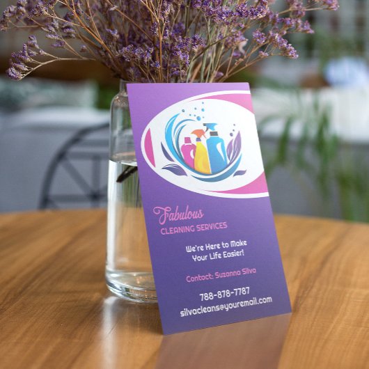 Sjabloon voor Flyer voor Professionele Schoonmaakd