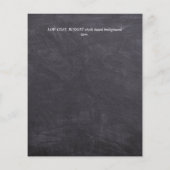 Sjabloon voor fotocollage flyer (Achterkant)