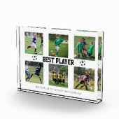 Sjabloon voor fotocollage voor voetgangers fotoblokken (Rechts)