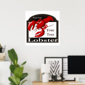 Sjabloon voor gebarentaal voor gebarentaal poster (Thuiskantoor)