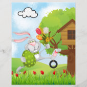 Sjabloon voor gebeurtenissen van de Paaskraftlever (Achterkant)