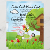 Sjabloon voor gebeurtenissen van de Paaskraftlever (Voorkant / Achterkant)