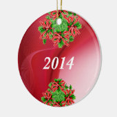 SJABLOON VOOR GEPERSONALISEERDE DESIGNERCHRISTMAS KERAMISCH ORNAMENT (Links)