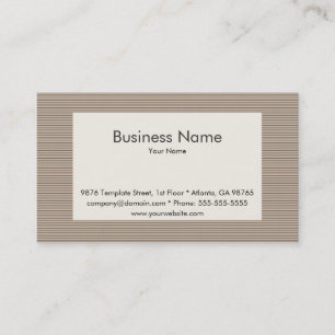 Sjabloon voor gestripte visitekaartjes