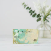 Sjabloon voor gestructureerde bedrijfskaarten visitekaartje (Staand voorkant)