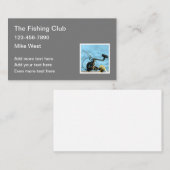 Sjabloon voor Gevist Thema-visitekaartjes Visitekaartje (Voorkant / Achterkant)