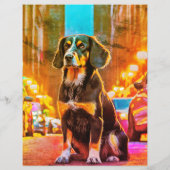 Sjabloon voor gevonden hond uitscheuren  flyer (Achterkant)