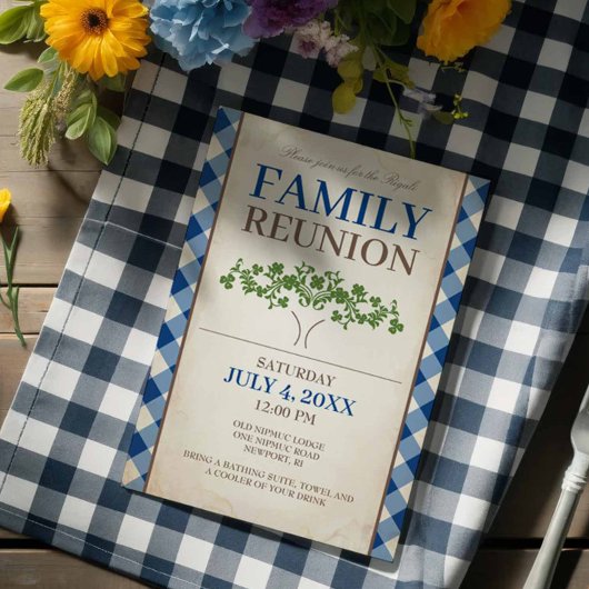 Sjabloon voor gezinshereniging kaart