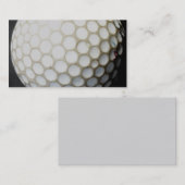 sjabloon voor golfbalkaarten visitekaartje (Voorkant / Achterkant)