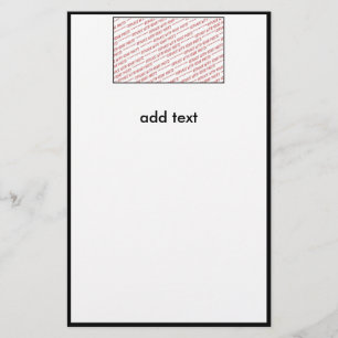 Sjabloon voor Groep of Klasse Foto Briefpapier