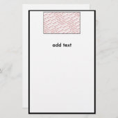 Sjabloon voor Groep of Klasse Foto Briefpapier (Voorkant / Achterkant)