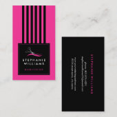 Sjabloon voor  Haarstylist Visitekaartje (Voorkant / Achterkant)