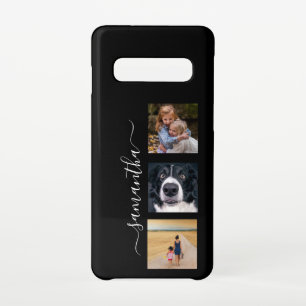 Sjabloon voor handgeschreven naamfoto Aangepast Samsung Galaxy S10 Hoesje