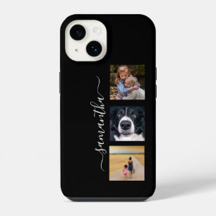 Sjabloon voor handgeschreven naamfoto-collage Aang iPhone 14 Hoesje