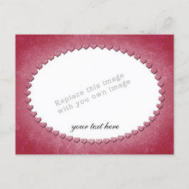 Sjabloon voor hartvormig lijstje