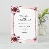 Sjabloon voor het ontwerp van de Kaart van de huwe (Staand voorkant)