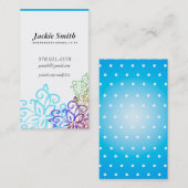 Sjabloon voor het ontwerp van Visitekaartjes (Voorkant / Achterkant)