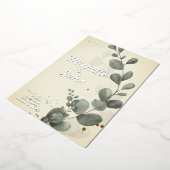 Sjabloon voor het uitnodigen van een huwelijk met  (Gedraaid)