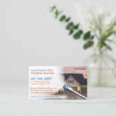 Sjabloon voor het wassen en ontladen van de druk visitekaartje (Staand voorkant)