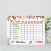 Sjabloon voor huishoudelijke taken (Staand voorkant)