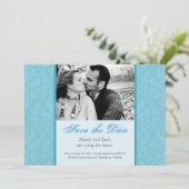 Sjabloon voor huwelijksuitnodiging (Staand voorkant)