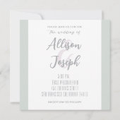 Sjabloon voor huwelijksuitnodiging (Achterkant)