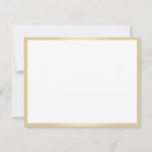 Sjabloon voor kalligrafie Gold Script Text Custom (Achterkant)