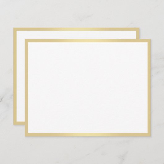 Sjabloon voor kalligrafie Gold Script Text Custom  (Voorkant / Achterkant)