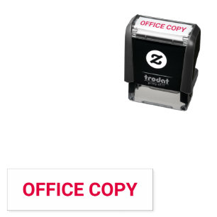 Sjabloon voor kantoorkopie  zelfinktende stempel