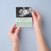 sjabloon voor katje te koop flyer (Hand)