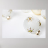 Sjabloon voor kerstfeestdag met hoge sleutel poster (Voorkant)