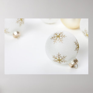 Sjabloon voor kerstfeestdag met hoge sleutel poster