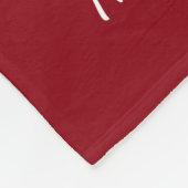 Sjabloon voor kerstfoto's op maat fleece deken (Hoek)