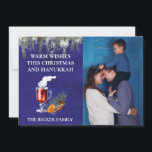 Sjabloon voor kerstmis en hanukkah<br><div class="desc">Dit ontwerp kan op het gebied worden gepersonaliseerd dat door de foto en/of tekst te veranderen wordt verstrekt. Of het kan worden aangepast door te klikken deze Sjabloon personaliseert en dan de klik te kiezen om verdere optie aan te passen en de kleur van de achtergrond te schrappen of te...</div>