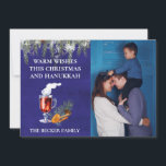 Sjabloon voor kerstmis en hanukkah<br><div class="desc">Dit ontwerp kan op het gebied worden gepersonaliseerd dat door de foto en/of tekst te veranderen wordt verstrekt. Of het kan worden aangepast door te klikken deze Sjabloon personaliseert en dan de klik te kiezen om verdere optie aan te passen en de kleur van de achtergrond te schrappen of te...</div>