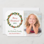 Sjabloon voor kerstmis voor grote fotografie (Voorkant)