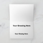 Sjabloon voor kerstrendierkaarten (Binnen)