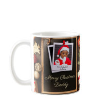 Sjabloon voor kerstvaders familie Merry Kerstry