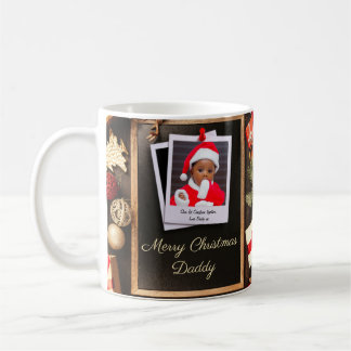 Sjabloon voor kerstvaders familie Merry Kerstry Koffiemok