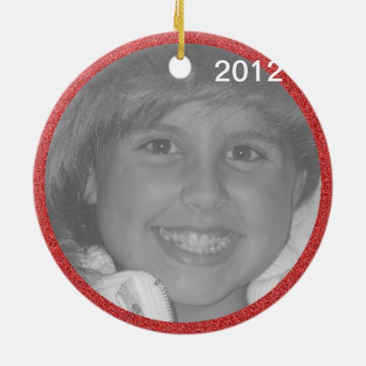 Sjabloon voor kerstversiering keramisch ornament (Achterkant)