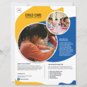 Sjabloon voor kinderopvangfolder (Voorkant)