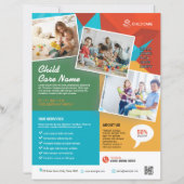 Sjabloon voor kinderopvangfolder (Voorkant)